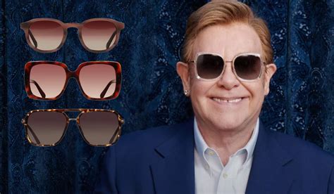 elton john sunglasses|elton john rectangular amber sunglasses.